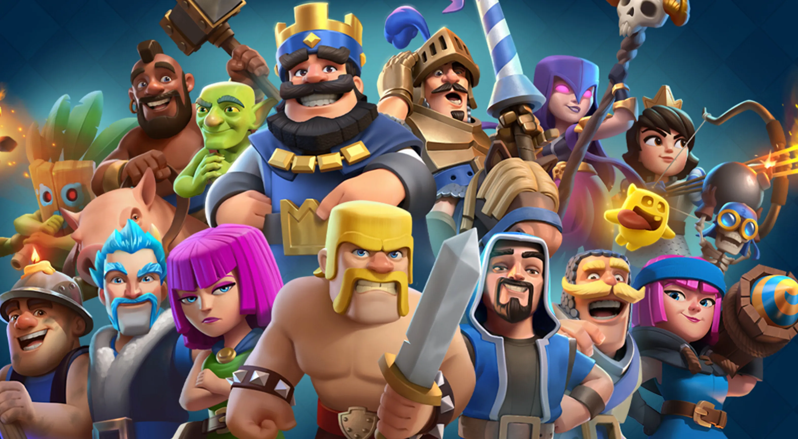 Clash Royale vs squad busters